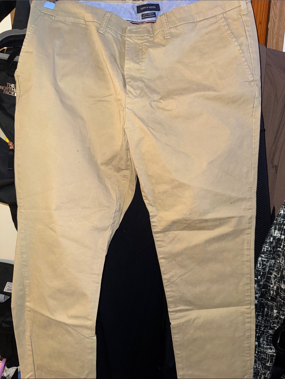 Tommy Hilfiger Men's Khaki Tan Chino Pants